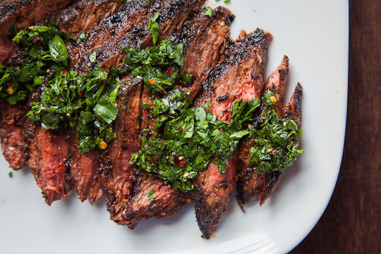 Perfect Flank Steak with Argentinian Chimichurri - Green Healthy